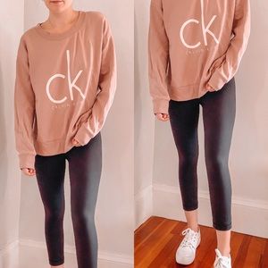 Calvin Klein Baby Pink Sweatshirt